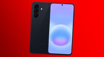 Das Galaxy A57 5G in der Farbe Awesome Navy.