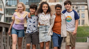 Mia, Moritz, Ayla, Ruben und Leo aus der 22. Staffel „Die Pfefferkörner“.