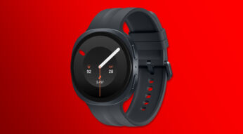 Die Samsung Galaxy Watch9 in Schwarz.