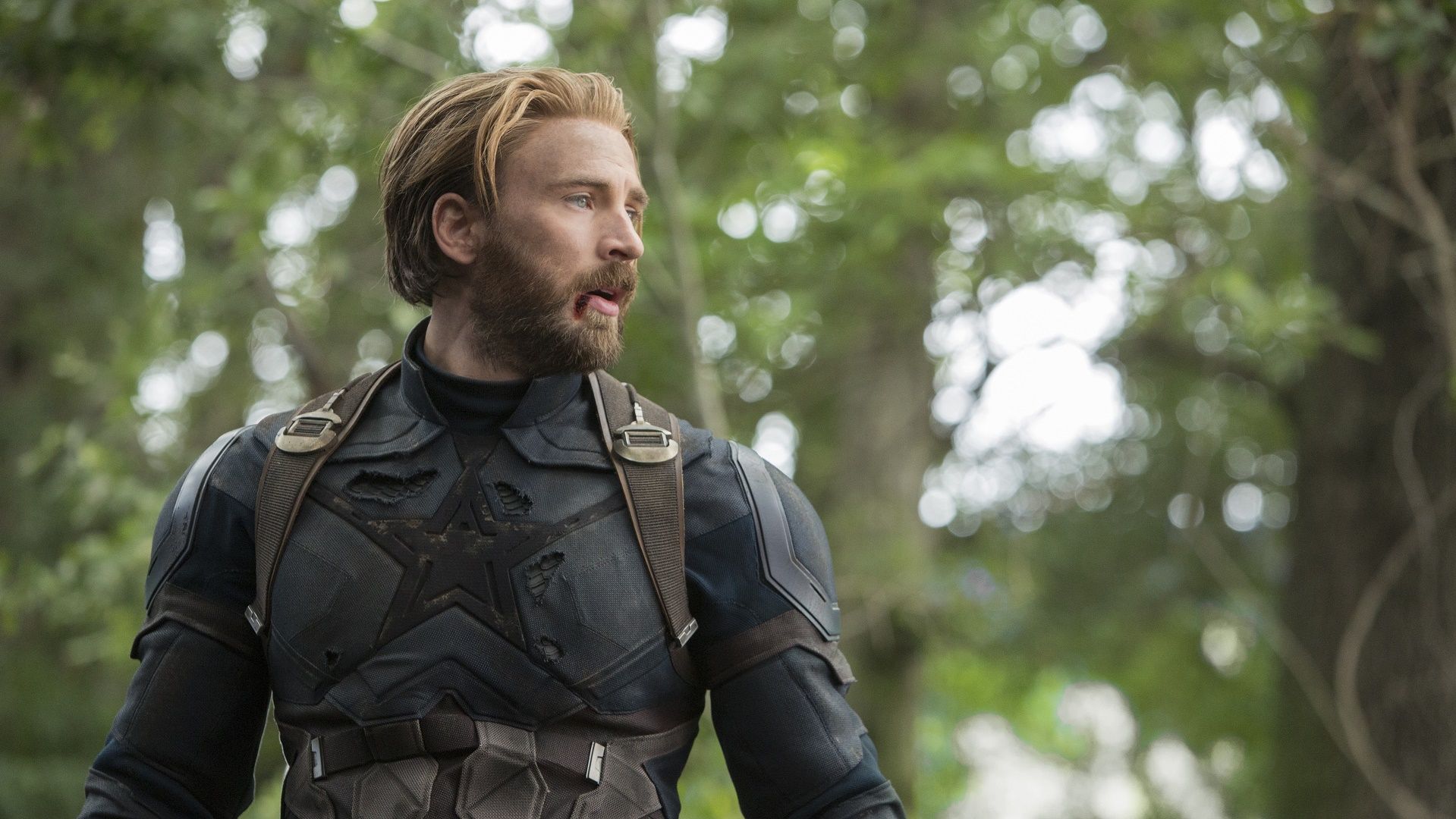 Chris Evans als Steve Rogers in Avengers: Infinity War. © Walt Disney Company