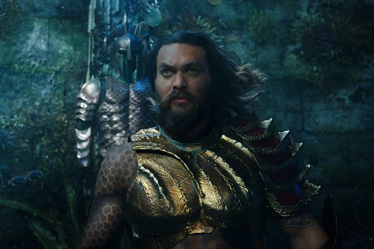 Jason Momoa in Aquaman