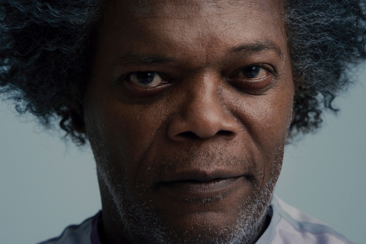 Samuel L. Jackson in Glass