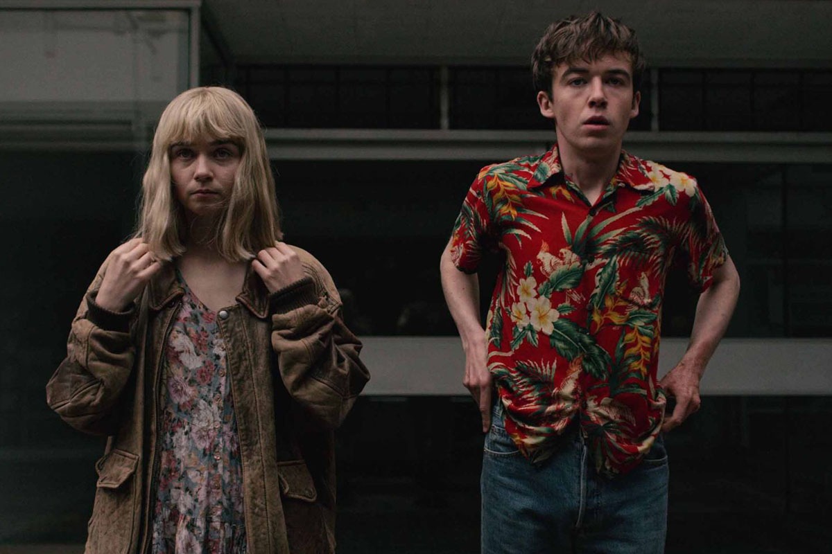 Alex Lawther und Jessica Barden in The End of the Fucking World