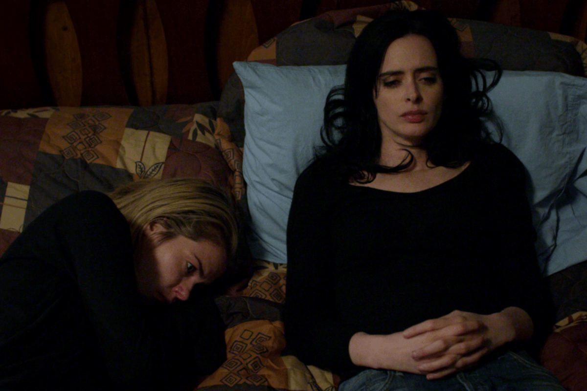 Krysten Ritter und Rachel Taylor in Jessica Jones