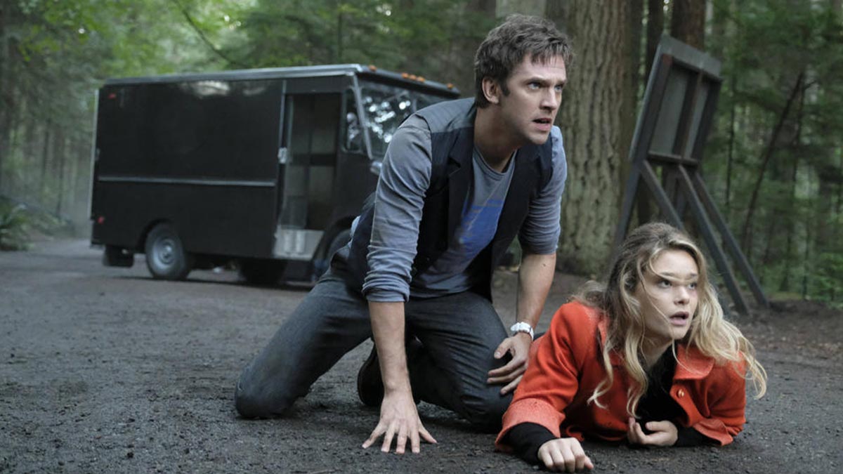 Dan Stevens und Rachel Keller in Legion