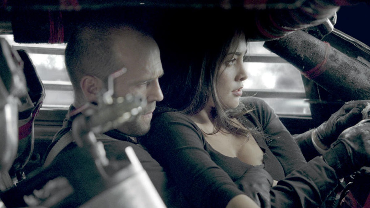 Jason Statham und Natalie Martinez in Death Race