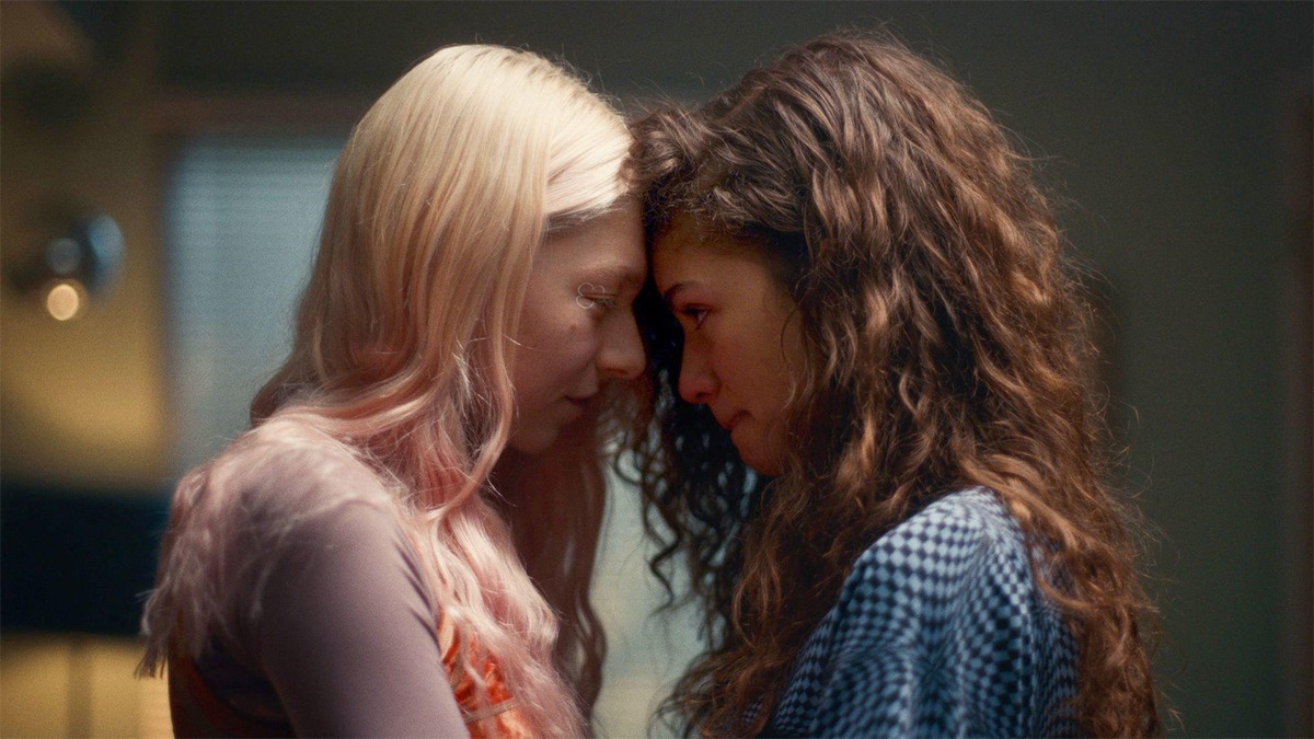 Zendaya und Hunter Schafer in Euphoria