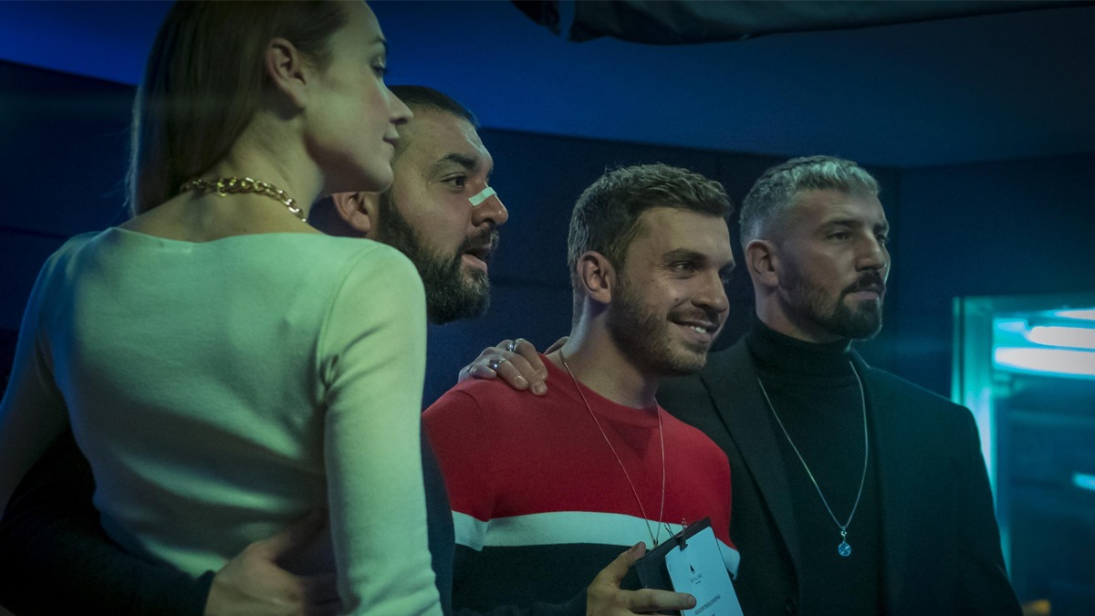Sahin Eryilmaz, Edin Hasanovic und Murathan Muslu in Skylines