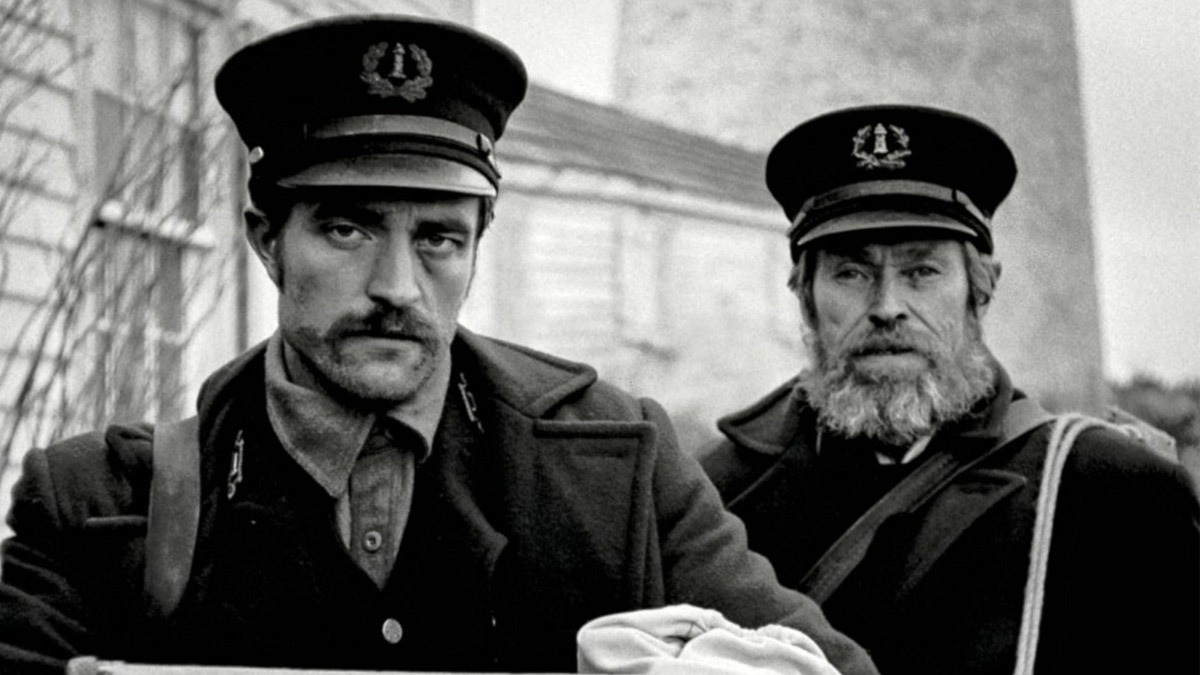 Robert Pattinson und Willem Dafoe in Der Leuchtturm