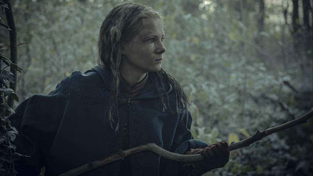 Freya Allan in The Witcher