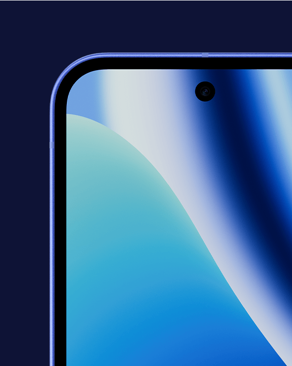 Nahaufnahme des Displays eines Pixel-Ger�ts mit Hintergrundbild.