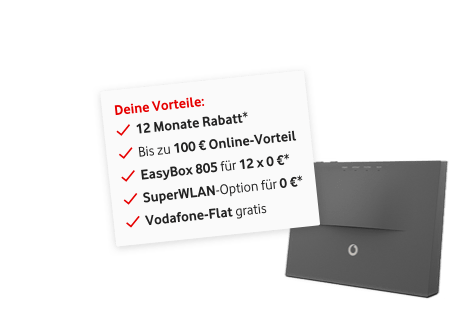 Billig Surfen mit Vodafone DSL <br/>- Clevere Flatrate Angebote