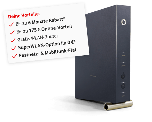 Kabel-Anbieter für Highspeed-Internet & Telefon | Vodafone