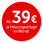 39 Euro je Heizsystem im Monat