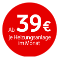 39 Euro je Heizsystem im Monat
