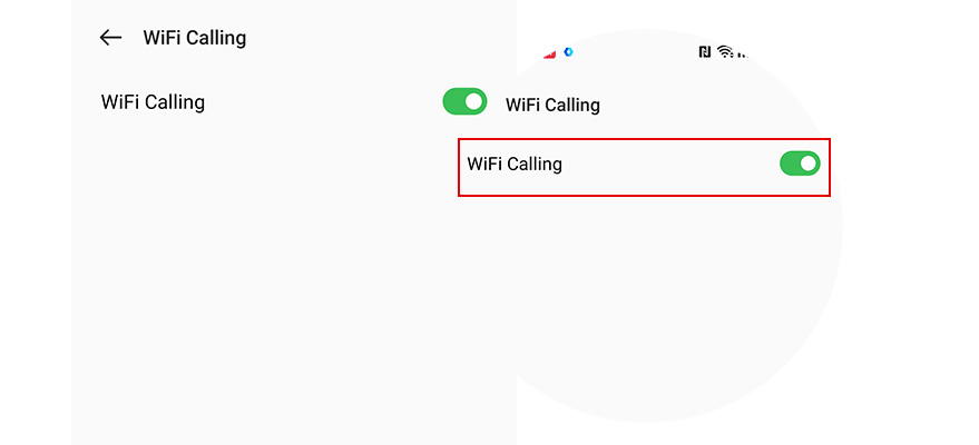 WiFi Calling einschalten