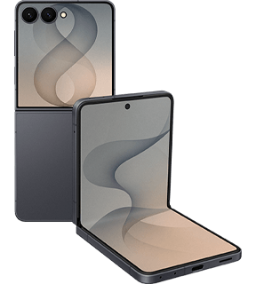 Samsung Galaxy Z Flip8 Graphite (512 GB), Handy mit Vertrag (36 Ratenzahlungen), Mobil XL mit unbegrenzten GB bei Vodafone