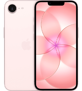 iPhone 17e Hellrosa (512 GB), Handy mit Vertrag (36 Ratenzahlungen), GigaMobil M mit unbegrenzten GB bei Vodafone