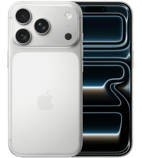 iPhone 17 Pro Silber (1 TB), Handy mit Vertrag (36 Ratenzahlungen), GigaMobil XL mit unbegrenzten GB bei Vodafone