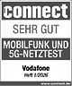 connect sehr gut Mobilfunk und 5G-Netztest Vodafone Heft 1/2025