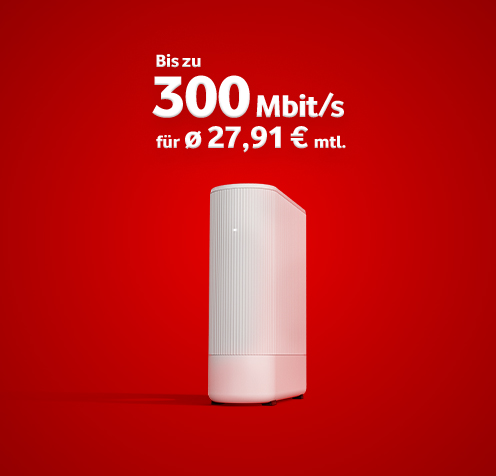 300 Mbit/s f&uuml;r 27,91 &euro; durchschnittlich pro Monat