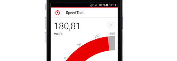 Vodafone Speedtest