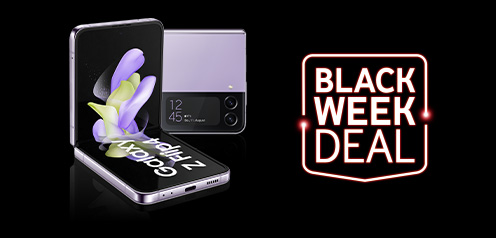 Galaxy Z Flip4 Black Week Deal