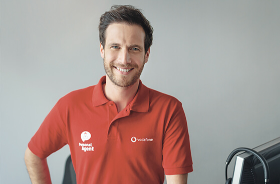Mitarbeiter des Vodafone Business-Teams, Portrait