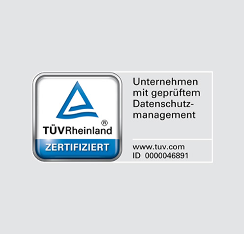 Tuev Rheinland Siegel: ID 0000046891
