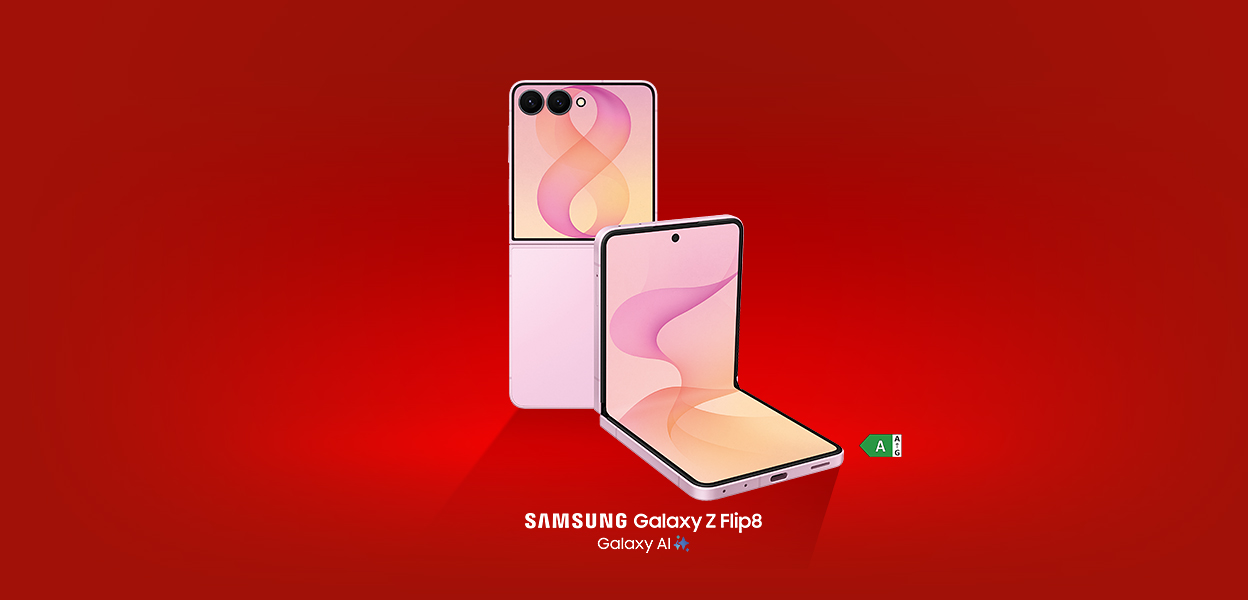 Deal: Samsung Galaxy Z Flip8. Energieeffizienzklasse A.
