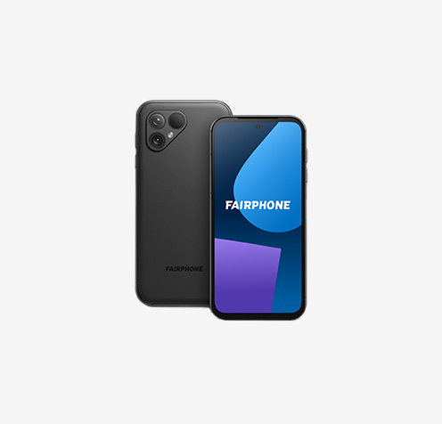 Fairphone 5 in Schwarz