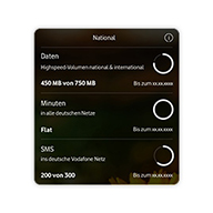 Volle Kontrolle &uuml;ber Kosten und Verbrauch