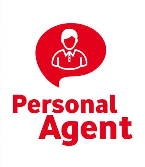 Das Personal Agent Logo mit Schriftzug