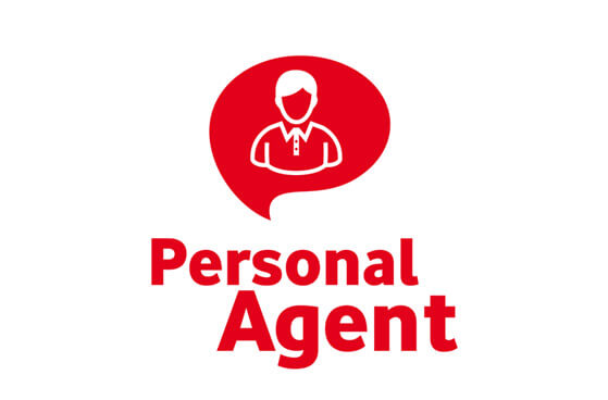 Das Personal Agent Logo mit Schriftzug
