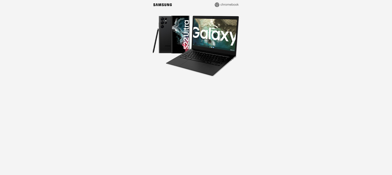 Samsung Galaxy S22 Ultra mit chromebook
