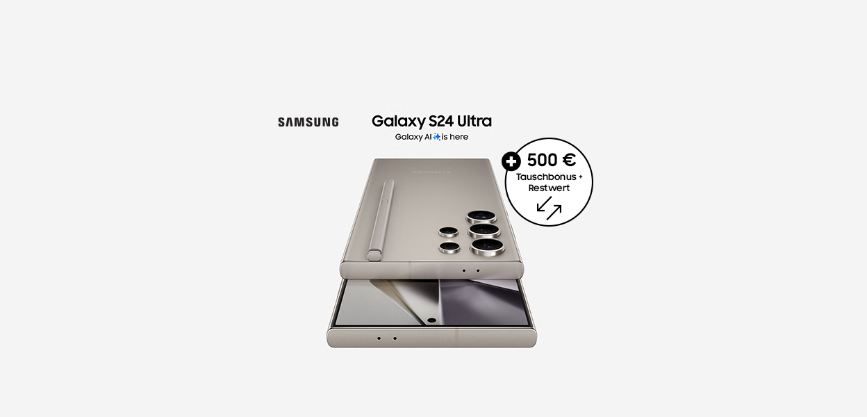 Samsung Galaxy S24 Ultra mit Vertrag bestellen
