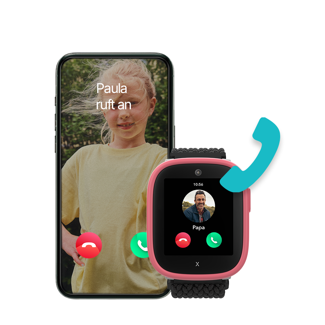 Xplora Smartwatch mit Telefonfunktion.