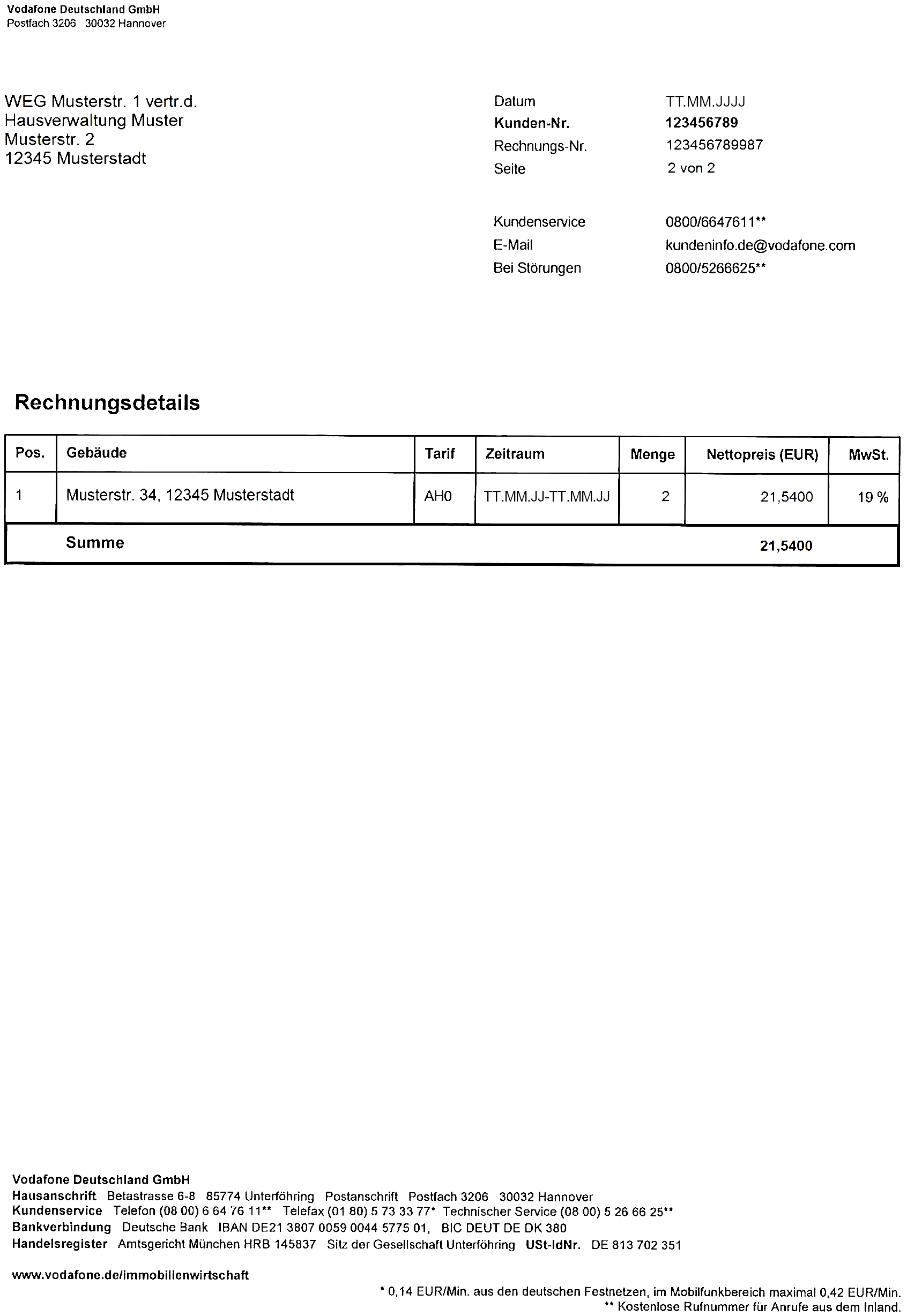 Dieser Bereich ist nicht barrierefrei und dient sehenden Personen zur Orientierung auf der ausgedruckten Rechnung.